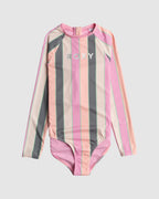 Girls 6-16 Very Vista Long Sleeve One-Piece Rash Vest