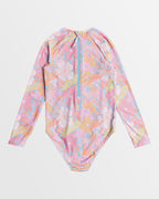 Girls 8-16 Hidden Garden Long Sleeve Rash Vest