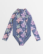 Girls 8-16 Hidden Garden Long Sleeve Rash Vest