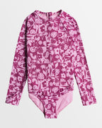 Girls 8-16 Slice Of Paradise Long Sleeve Rash Vest