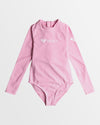 Girls 8-16 Heater Long Sleeve Rash Vest