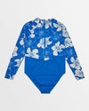 Girls 8-16 Hippy Hibiscus Surf Shirt