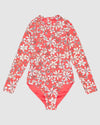 Girls 8-16 Fab Floral Long Sleeve Rash Vest
