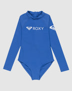 Girls 8-16 Heater Long Sleeve Rash Vest
