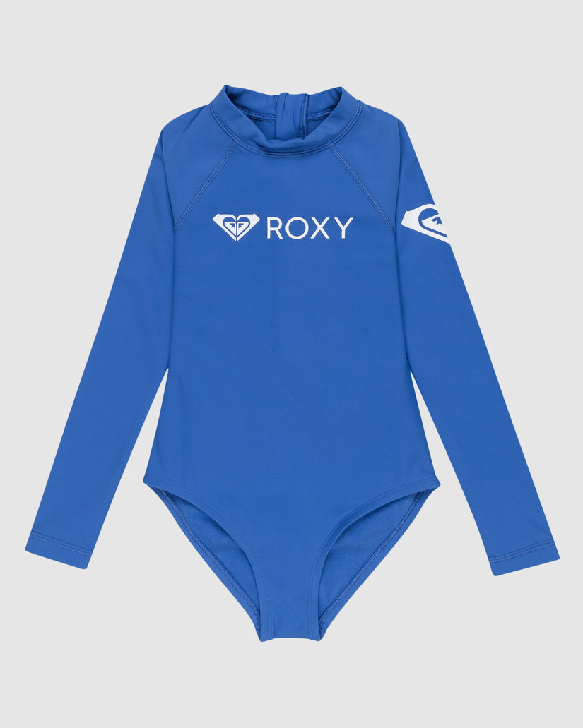 Girls 8-16 Heater Long Sleeve Rash Vest
