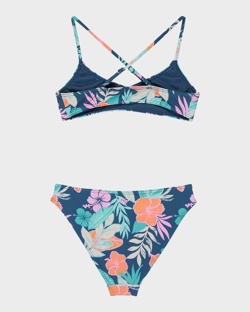 Girls 8-16 Active Two Piece Rash Vest