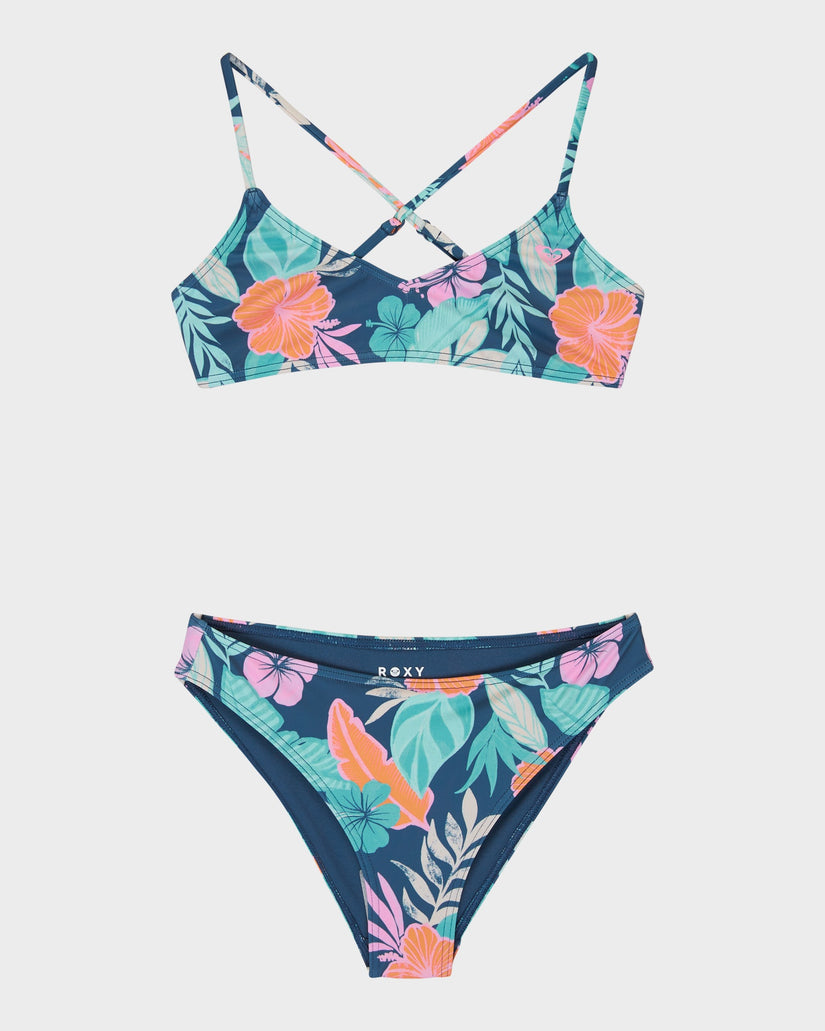 Girls 8-16 Active Two Piece Rash Vest