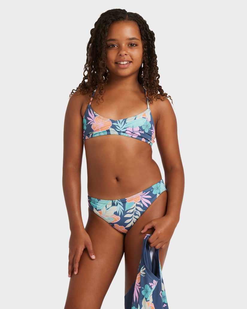 Girls 8-16 Active Two Piece Rash Vest