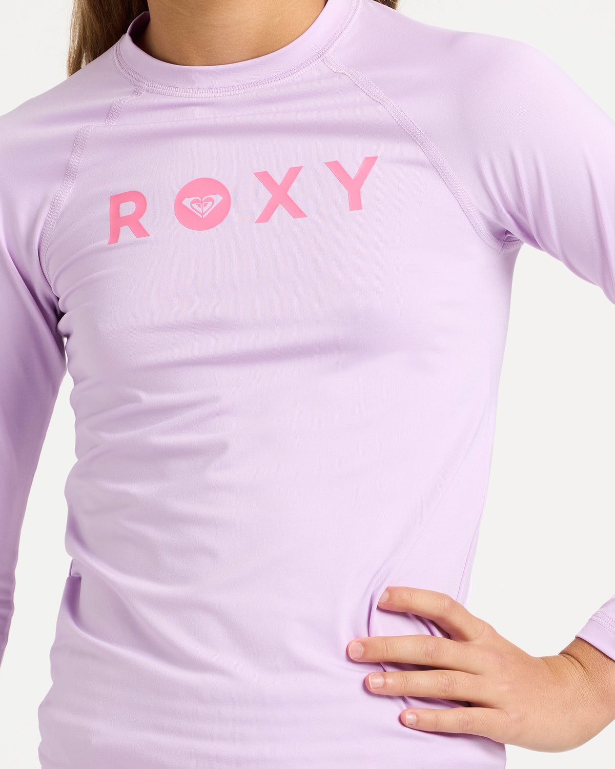 Girls 6-16 Essentials Long Sleeve Lycra Rash Vest