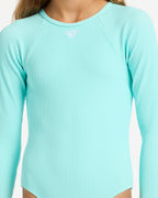 Girls 6-16 Aruba Long Sleeve One Piece Swimsuit