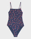Girls 8-16 Cute Ditsy One Piece Swimsuit