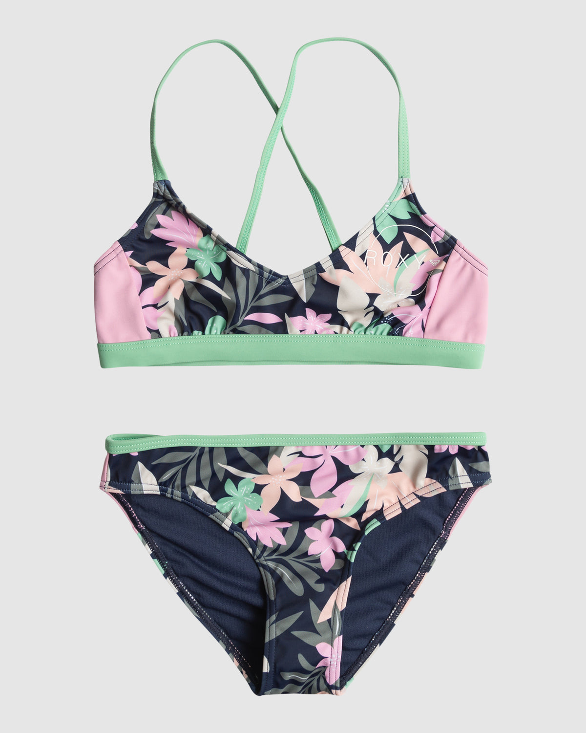 Girls 6-16 Ilacabo Active Athletic Two-Piece Bikini Set