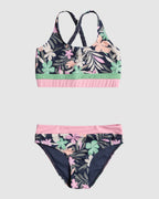 Girls 6-16 Ilacabo Active Crop Top Two-Piece Bikini Set