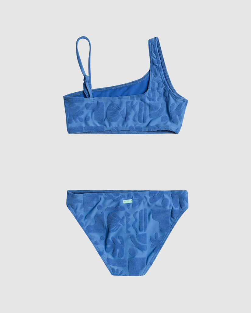 Girls 8-16 Beach Check Two Piece