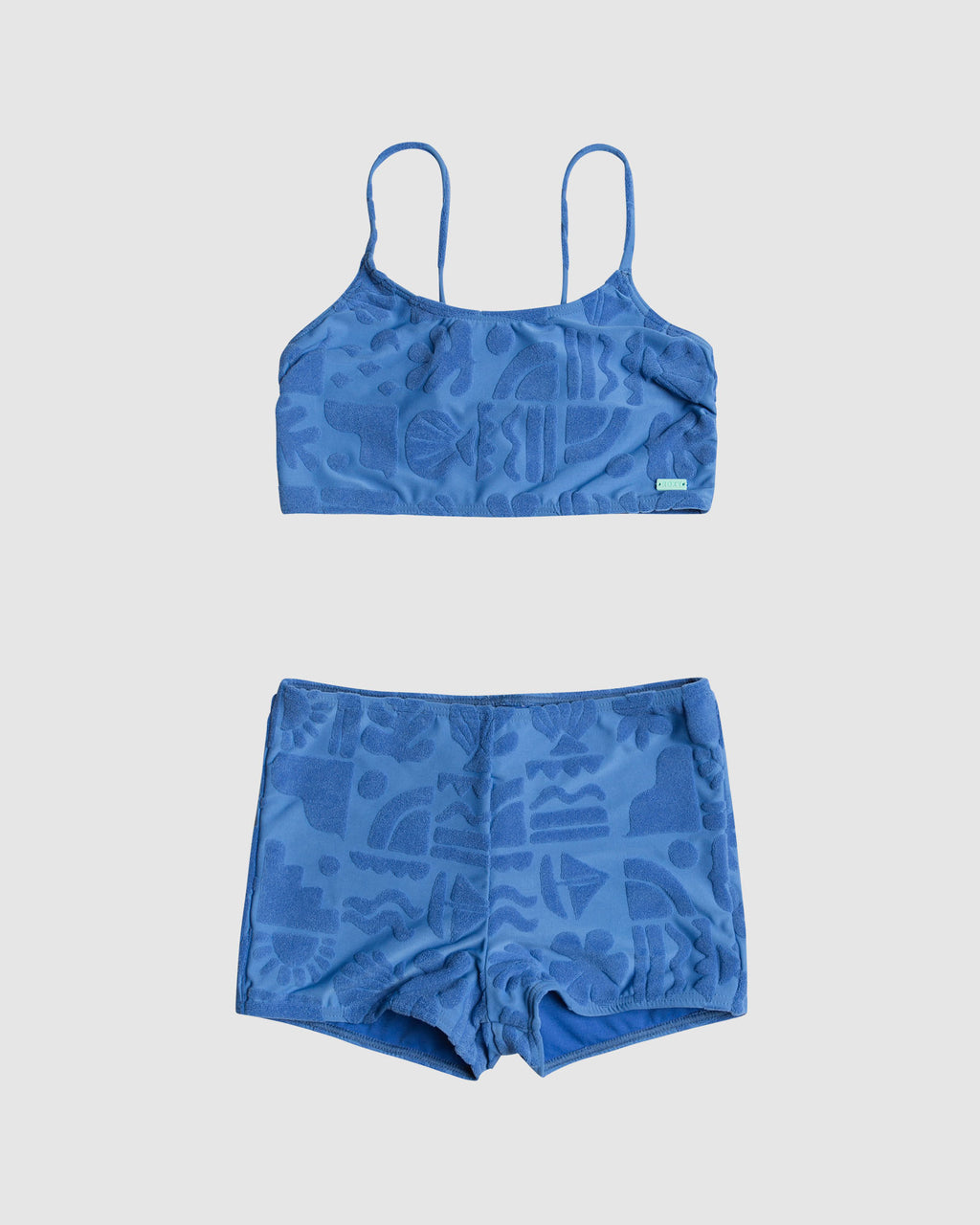 Girls 8-16 Beach Check Two Piece