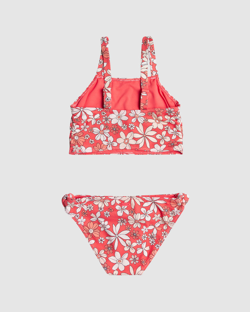 Girls 8-16 Fab Floral Crop Two Piece