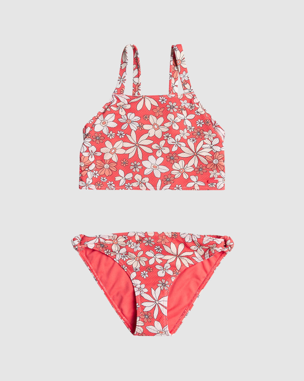 Girls 8-16 Fab Floral Crop Two Piece