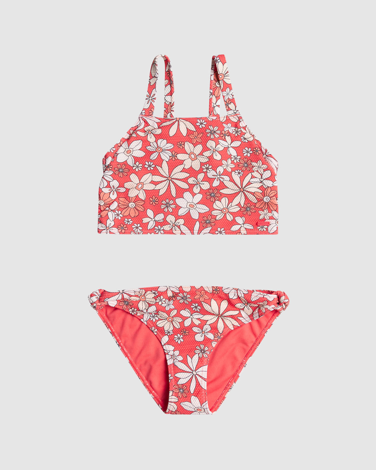 Girls 8-16 Fab Floral Crop Two Piece
