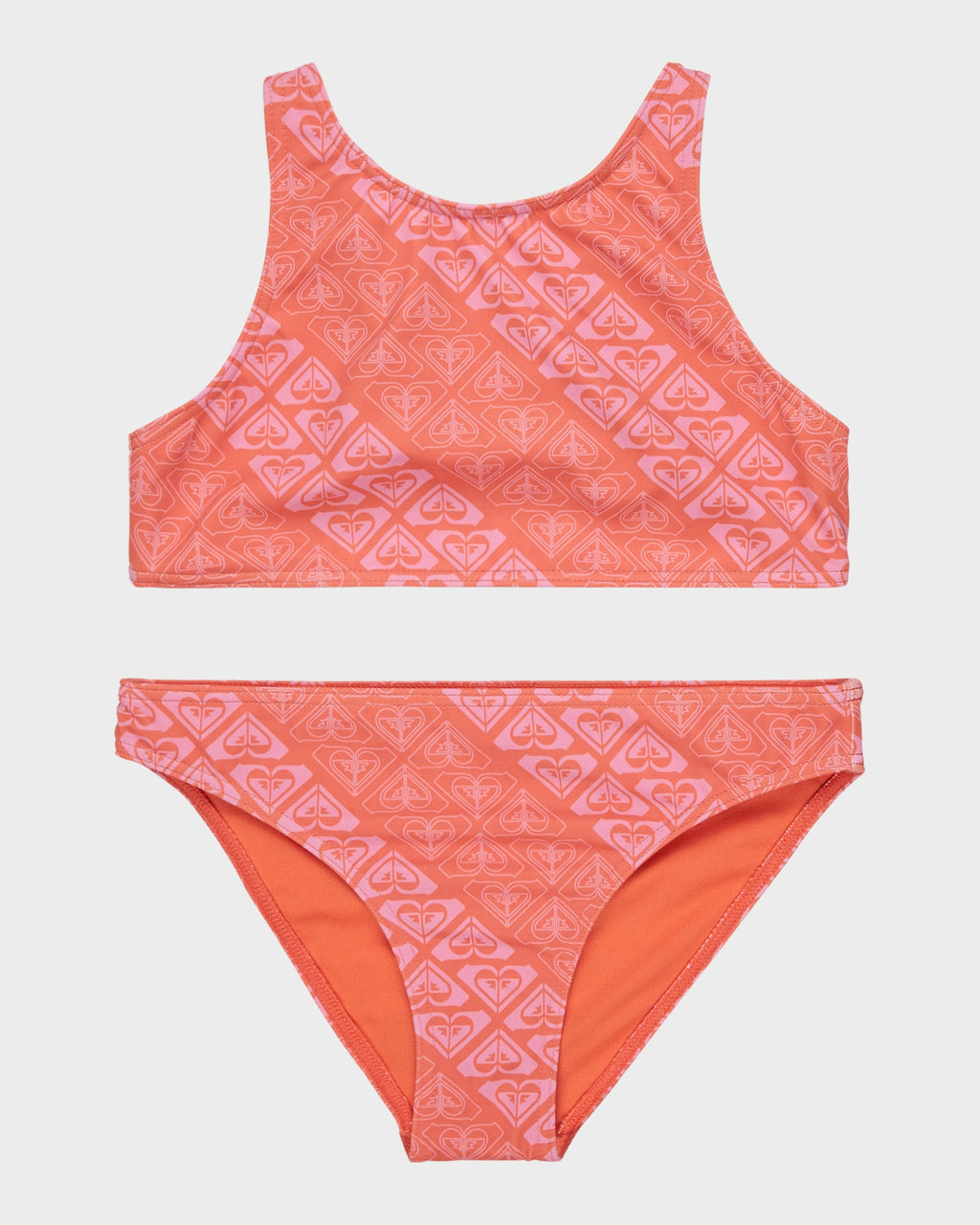 HEART N SOUL CROP TOP SET