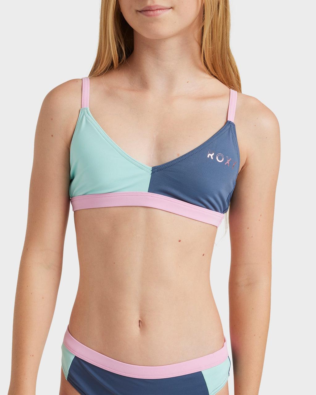 Girls 8-16 Colorblock Two Piece