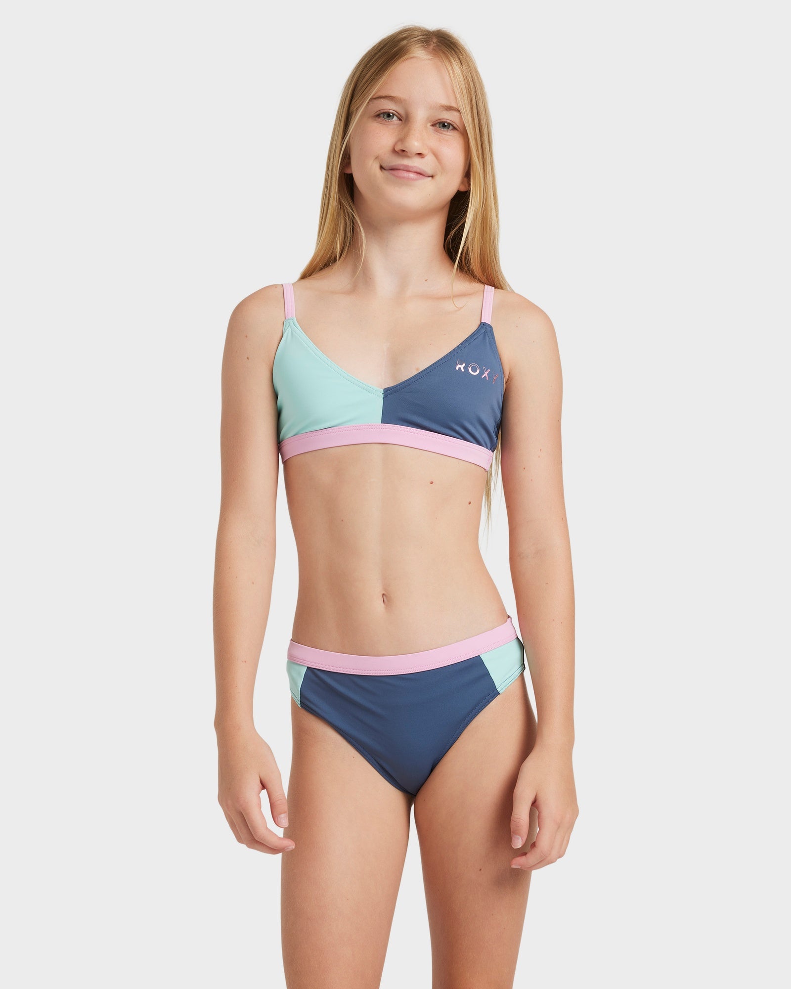 Girls 8-16 Colorblock Two Piece Girls 8-16 Colorblock Two Piece