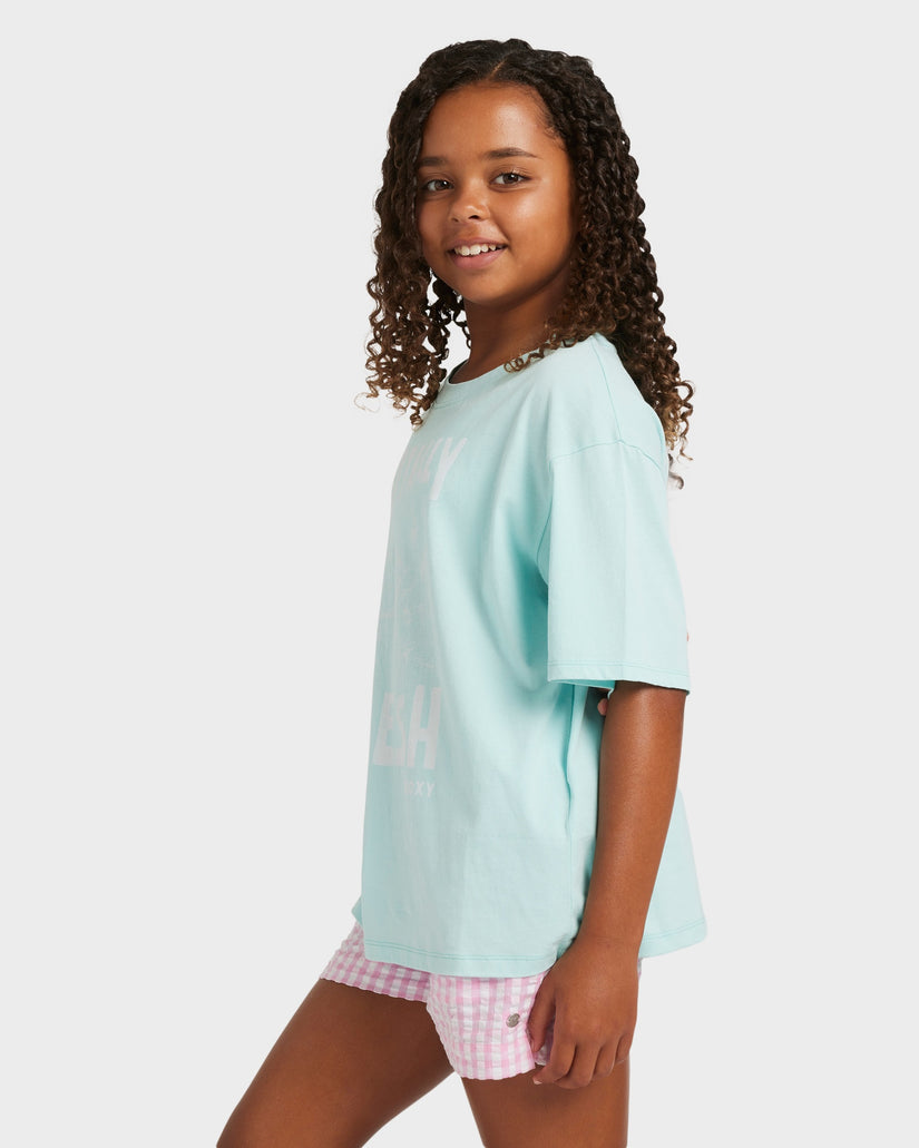 Girls 8-16 Eveoversize Washed T-Shirt