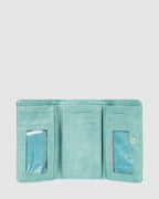 Womens Crazy Diamond Tri-Fold Wallet