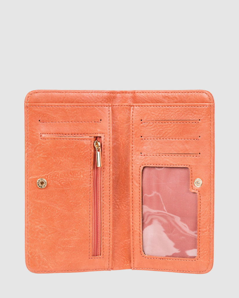 Womens Crazy Wave Slim Wallet