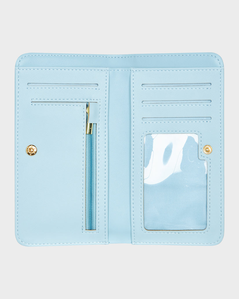 Womens Crazy Wave Leather Wallet