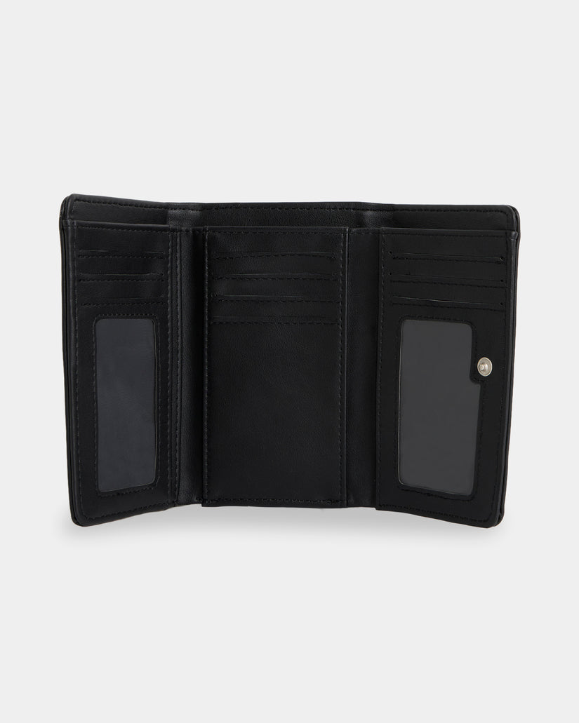 Womens Crazy Diamond Leather Wallet