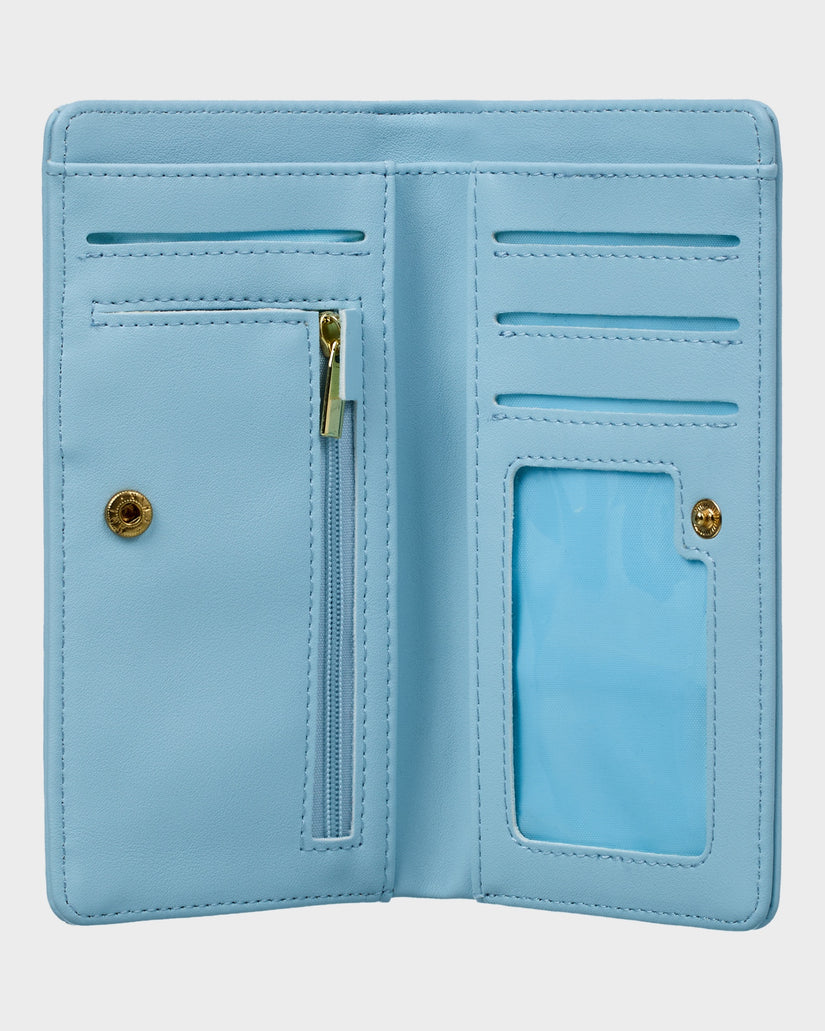 Womens Crazy Wave Leather Wallet