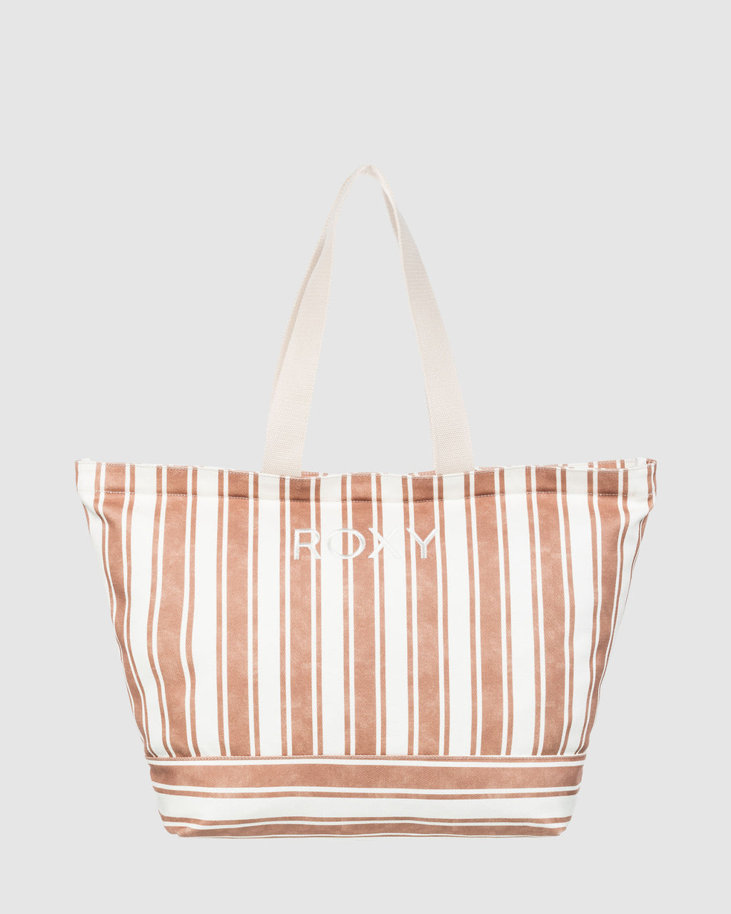 Womens Strippy Beach Tote Bag