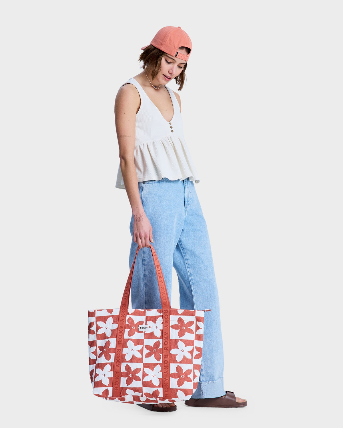 Womens Gold Dust Girl Tote Bag