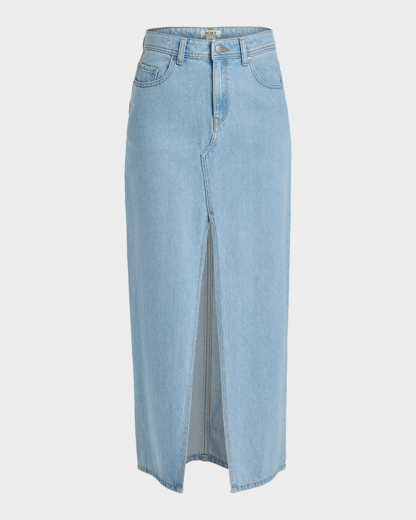 Womens Sun Winds Denim Skirts