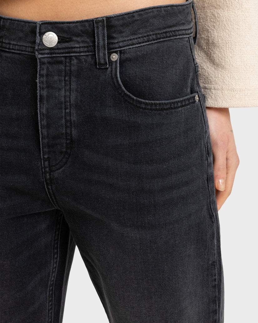Womens Patti Straight Mid Denim Pants