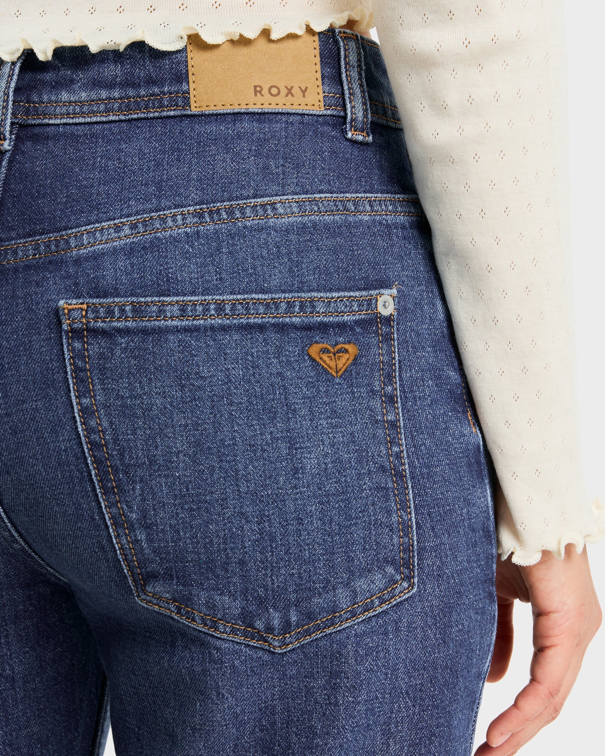 Womens Patti Straight Denim Jeans