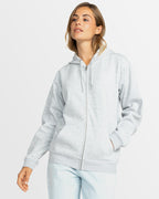 Womens Surf Stoked Zip-Up Hoodie