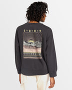 Womens Line Up Crew Neck