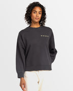 Womens Line Up Crew Neck