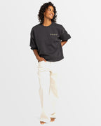 Womens Line Up Crew Neck