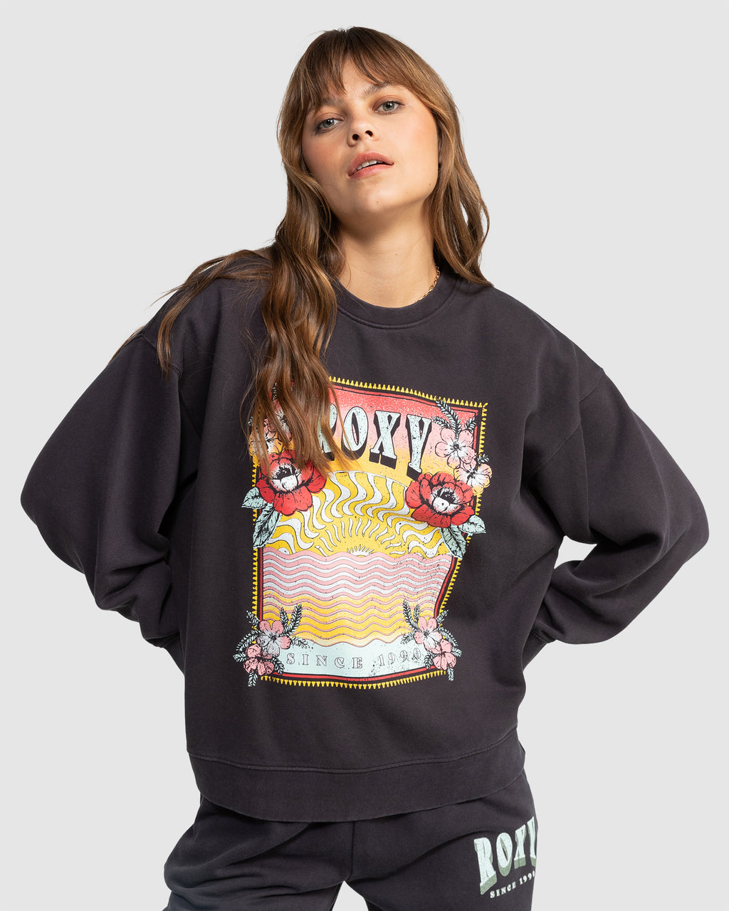 Womens Into The Night Crew Neck