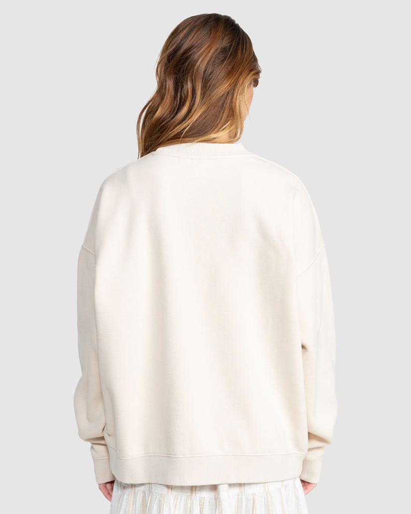 Womens Lineup Oversized Crew Neck