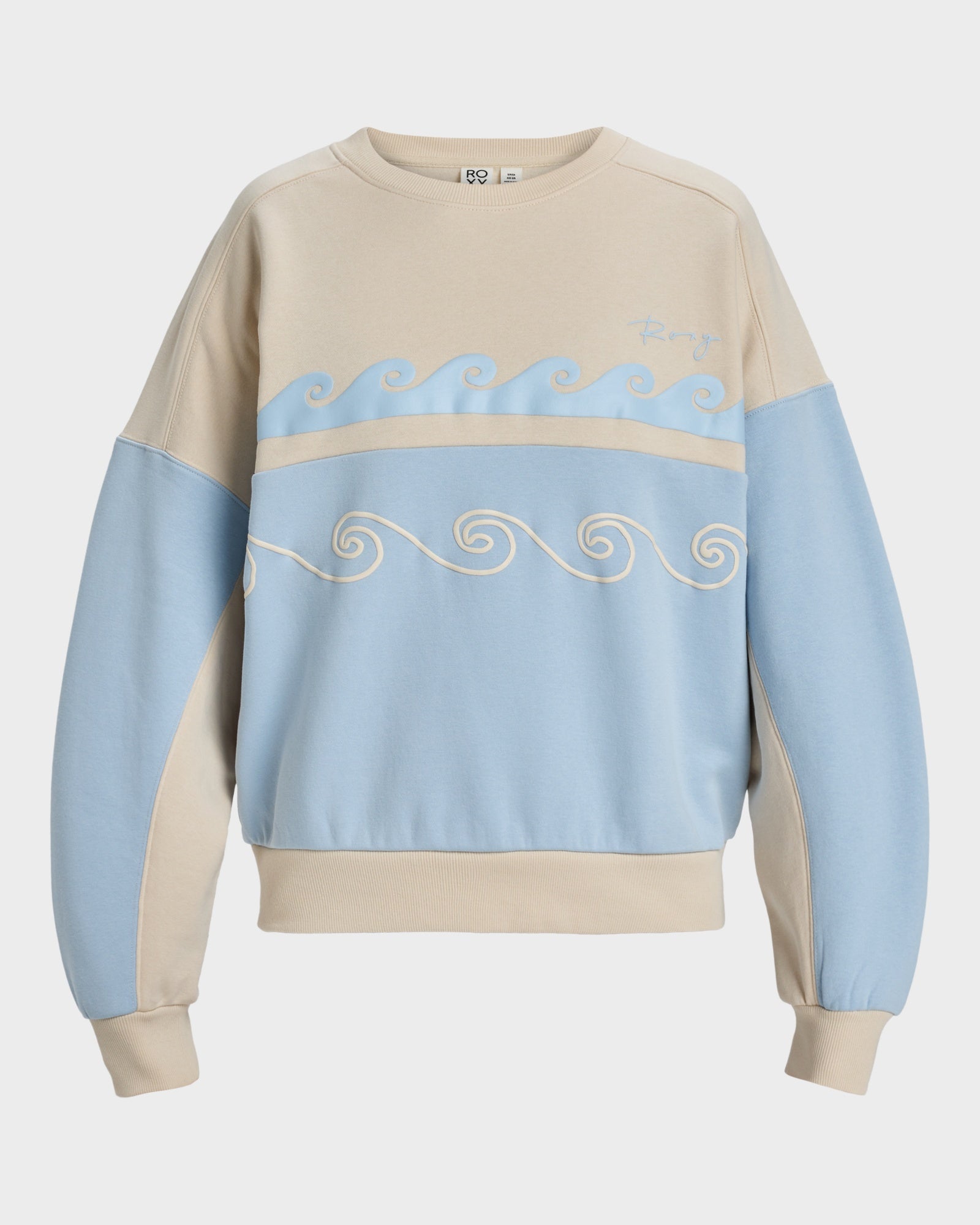 Womens Waves Of Nature Crew Neck Australia