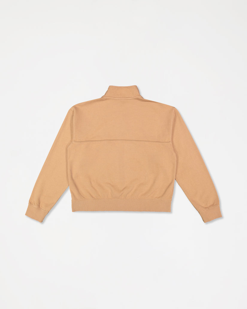 Womens Our Town Half Zip Fleece Top
