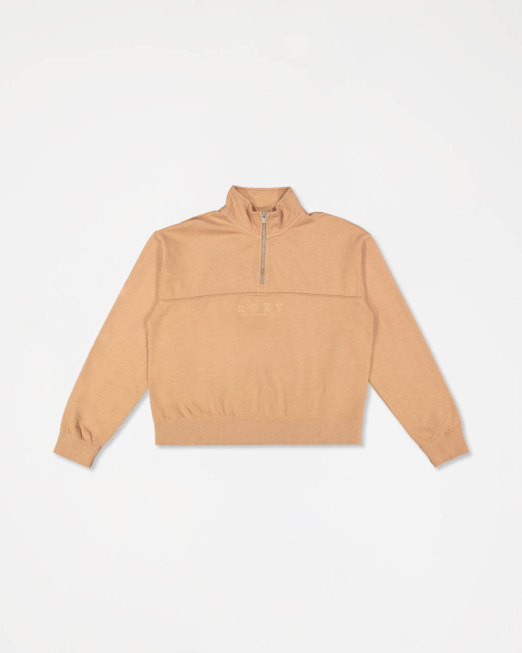 Womens Our Town Half Zip Fleece Top