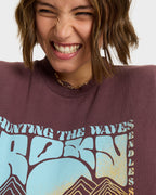 Womens Lineup Oversized Crew Neck