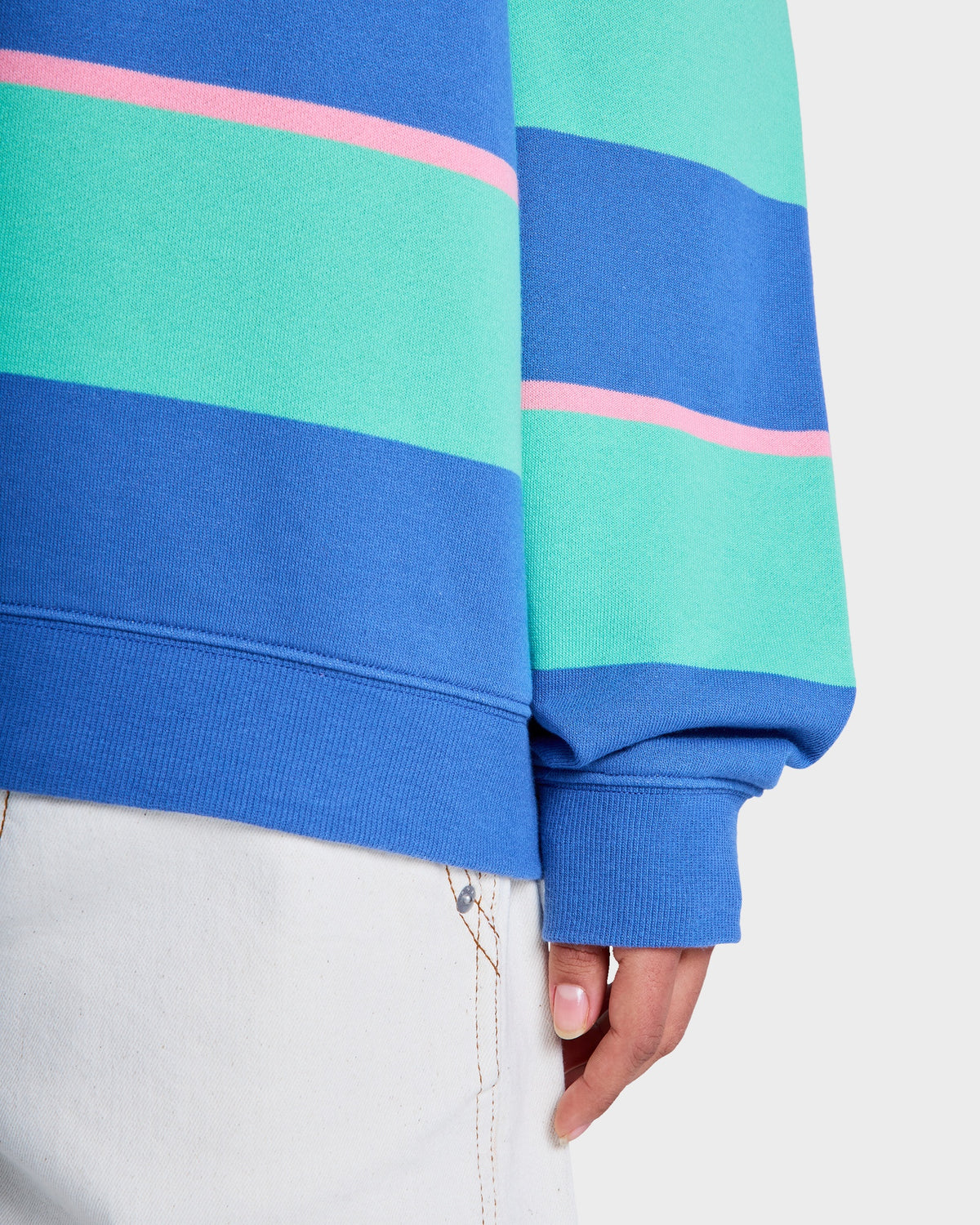 Womens Strictly Stripe Crew Neck