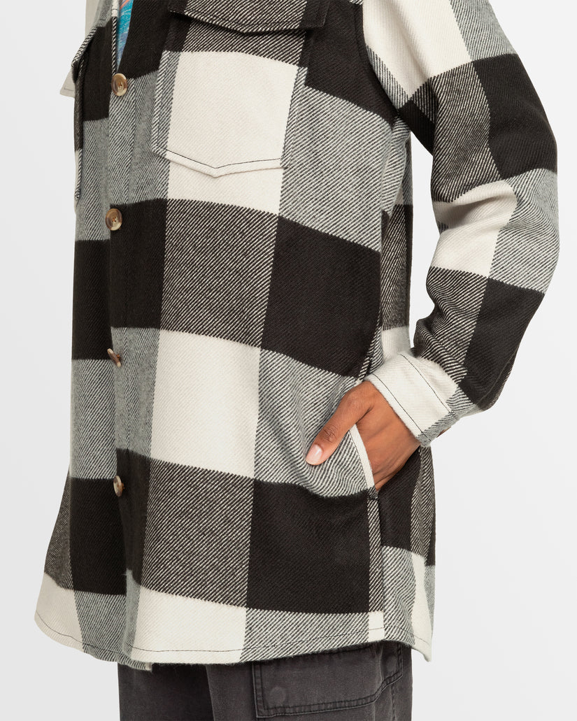 Buy Womens Check The Swell Checkered Shacket by Roxy | Surf Dive 'n Ski