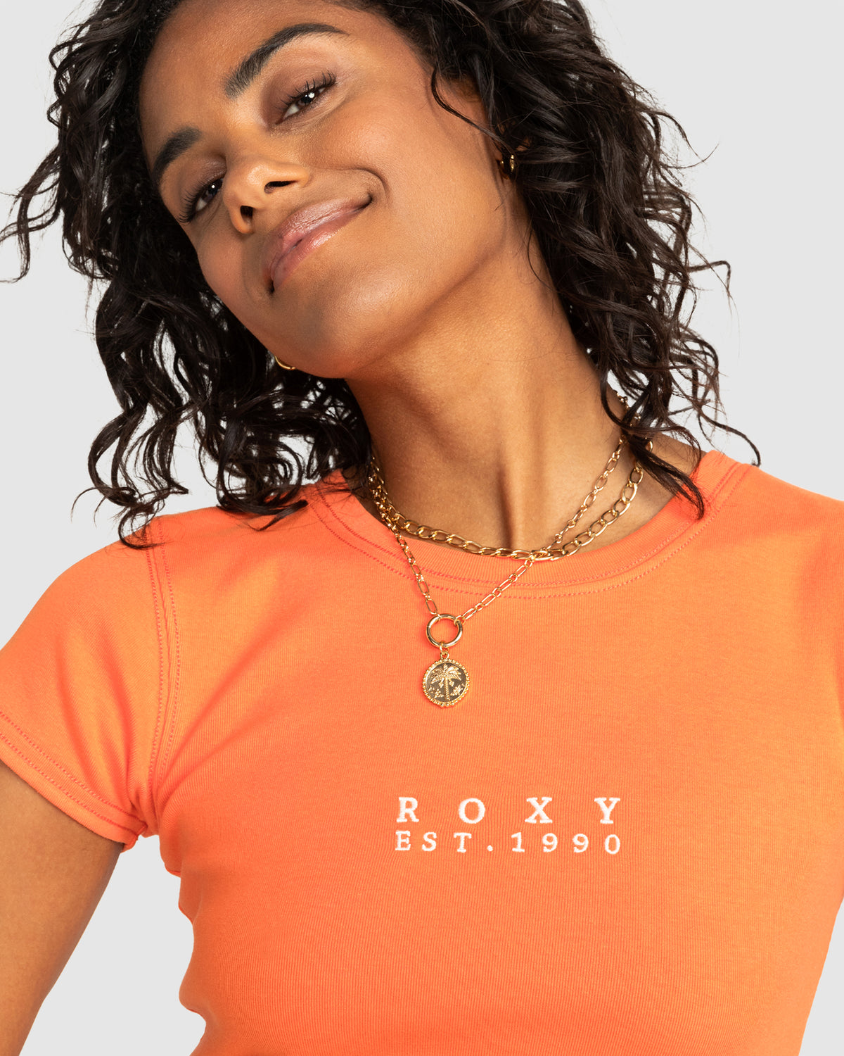 Womens Roxy All Day Crop Top