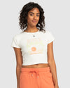 Womens Roxy All Day Crop Top